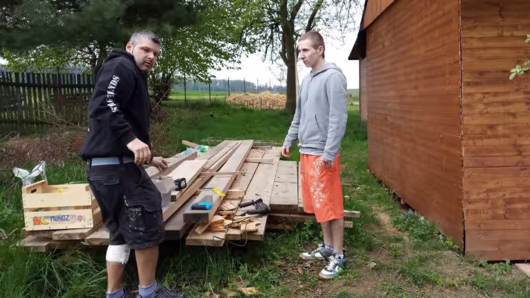 Stavba jižní svatyně