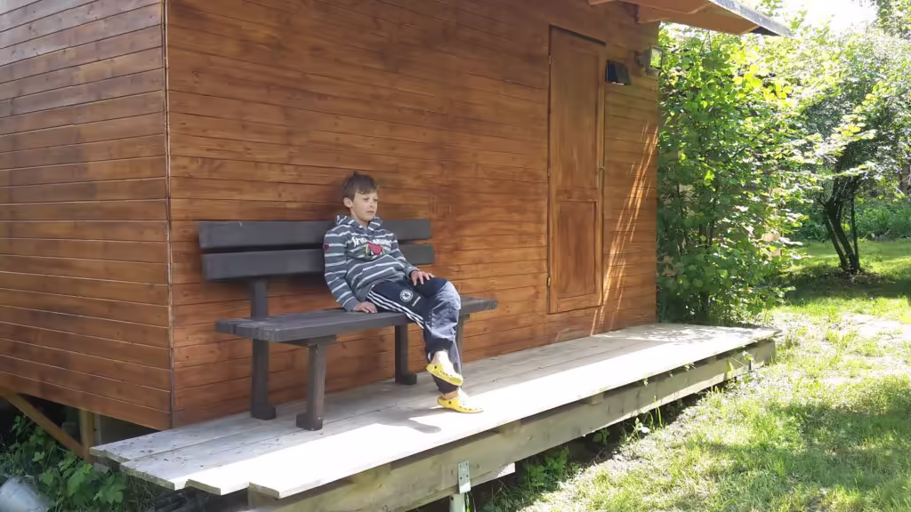 Pohodička na terásce severní svatyně