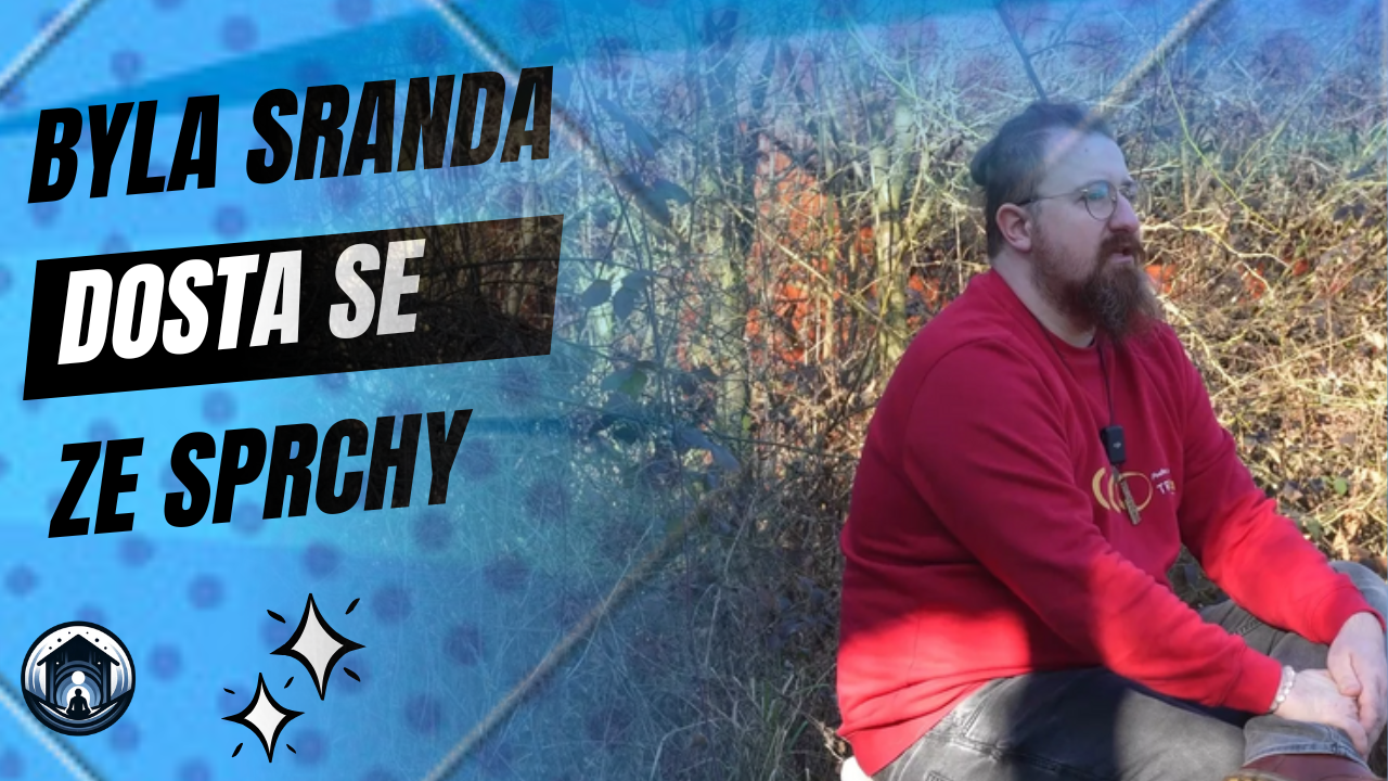 Výzvy při pobytu ve tmě - sprcha